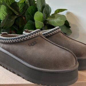 UGGGG Tazz Platform Slippers Hickory